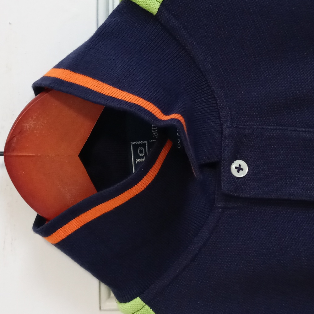 🐎RARE Polo Ralph Lauren🐎 - Navy/Green Limited Edition 2011 US OPEN S/S Polo - Picture 8 of 16